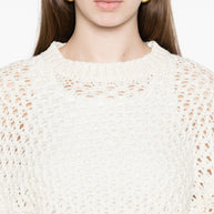 Fabiana Filippi Wool Blend Sweater Beige