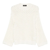 Fabiana Filippi Wool Blend Sweater Beige