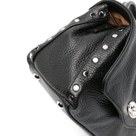 Zanellato Postina Daily Baby Leather Handbag Black