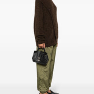 Zanellato Postina Daily Baby Leather Handbag Black