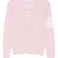 Thom Browne Wool Cardigan Pink