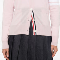 Thom Browne Wool Cardigan Pink