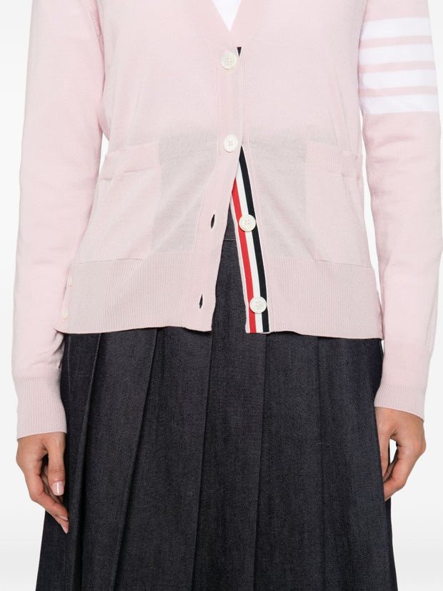 Thom Browne Wool Cardigan Pink