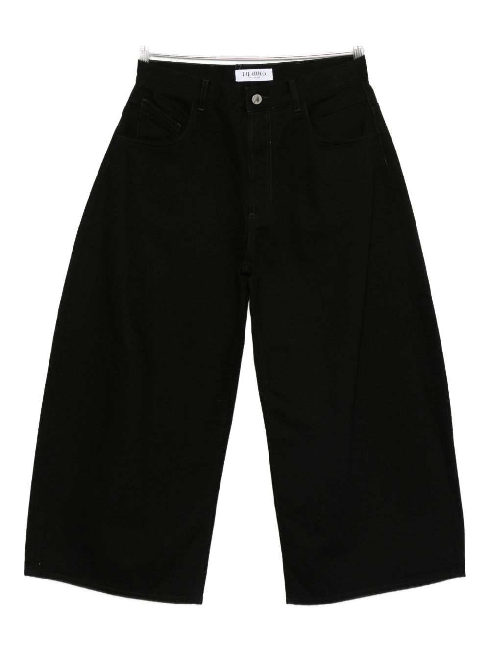 The Attico Denim Cotton Jeans Black