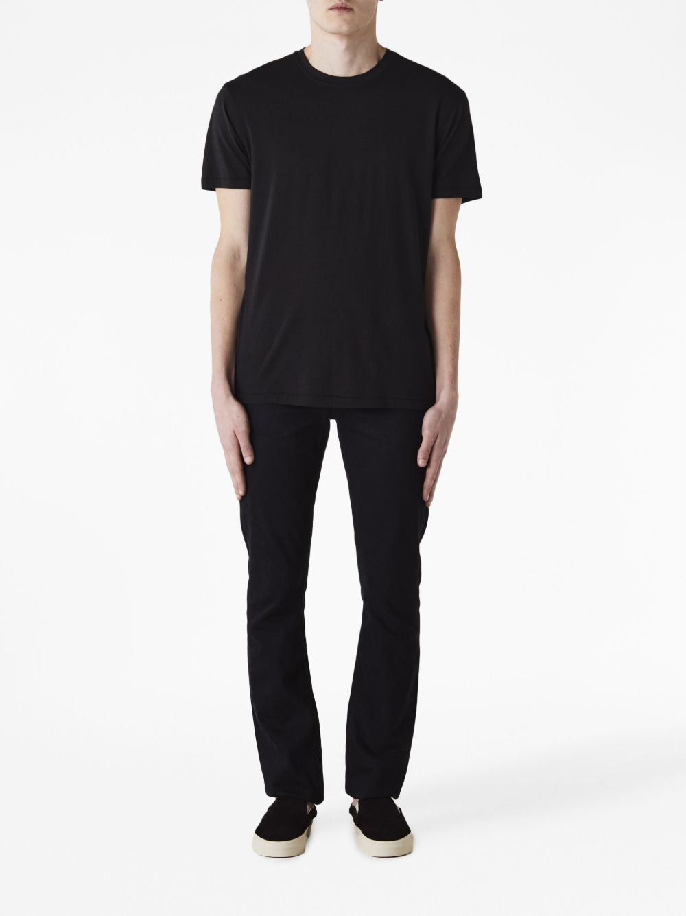 Tom Ford Cotton Blend T-shirt Black
