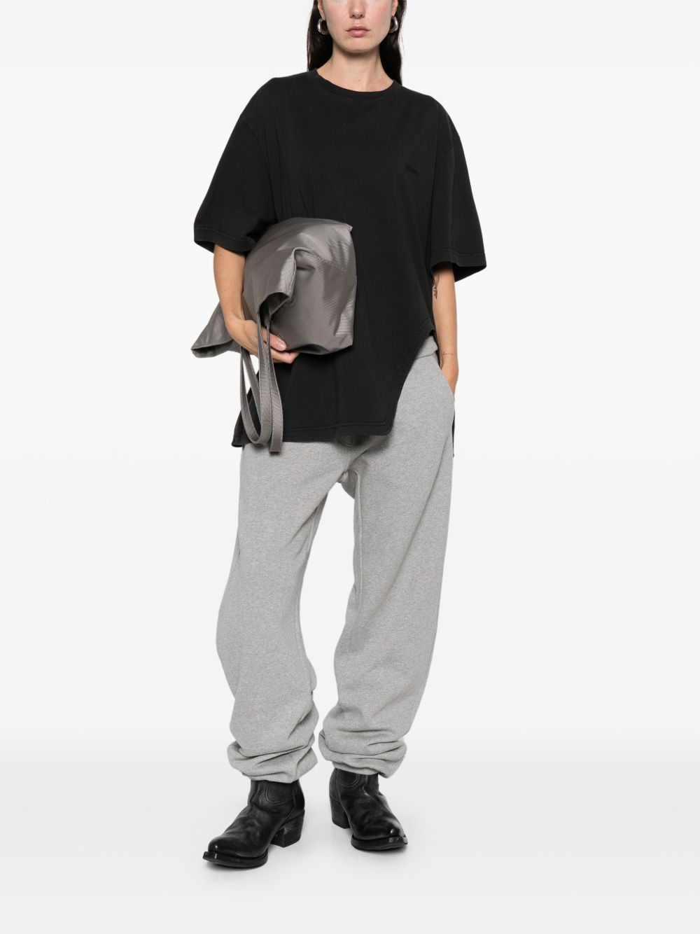 The Attico T-shirts And Polos Black