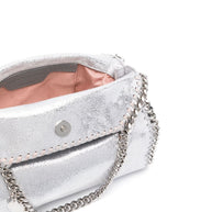 Stella McCartney Falabella Mini Tote Bag Silver