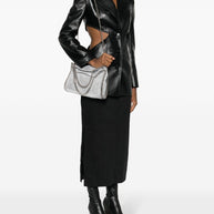 Stella McCartney Falabella Mini Tote Bag Silver