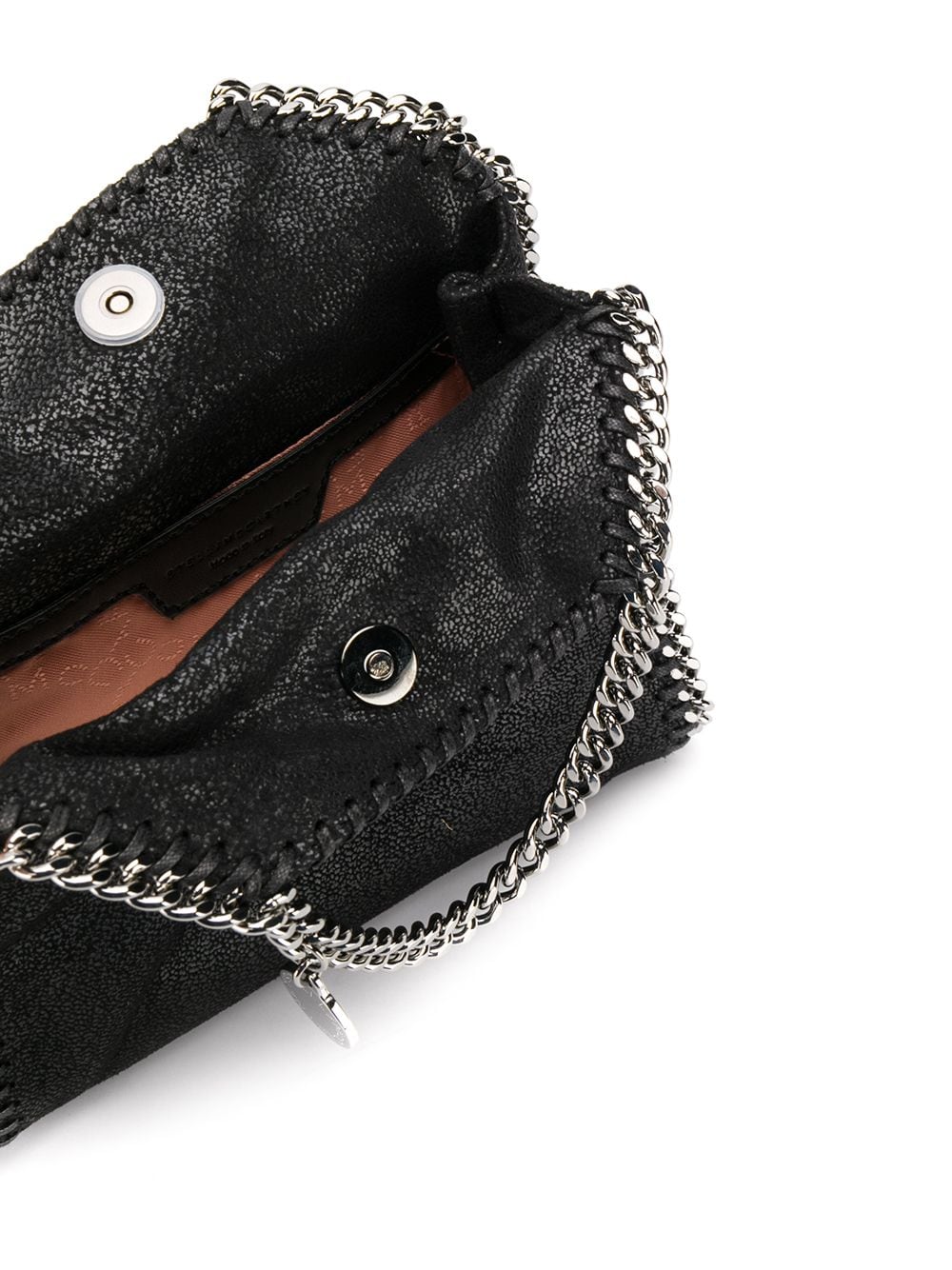 Stella McCartney Falabella Tiny Crossbody Bag Black