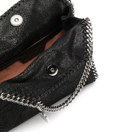 Stella McCartney Falabella Tiny Crossbody Bag Black