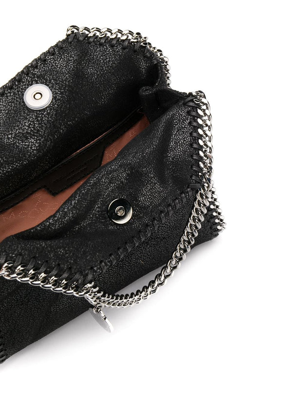 Stella McCartney Falabella Tiny Crossbody Bag Black