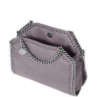 Stella McCartney Falabella Tiny Crossbody Bag Grey