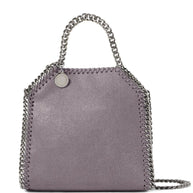 Stella McCartney Falabella Tiny Crossbody Bag Grey
