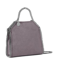 Stella McCartney Falabella Tiny Crossbody Bag Grey