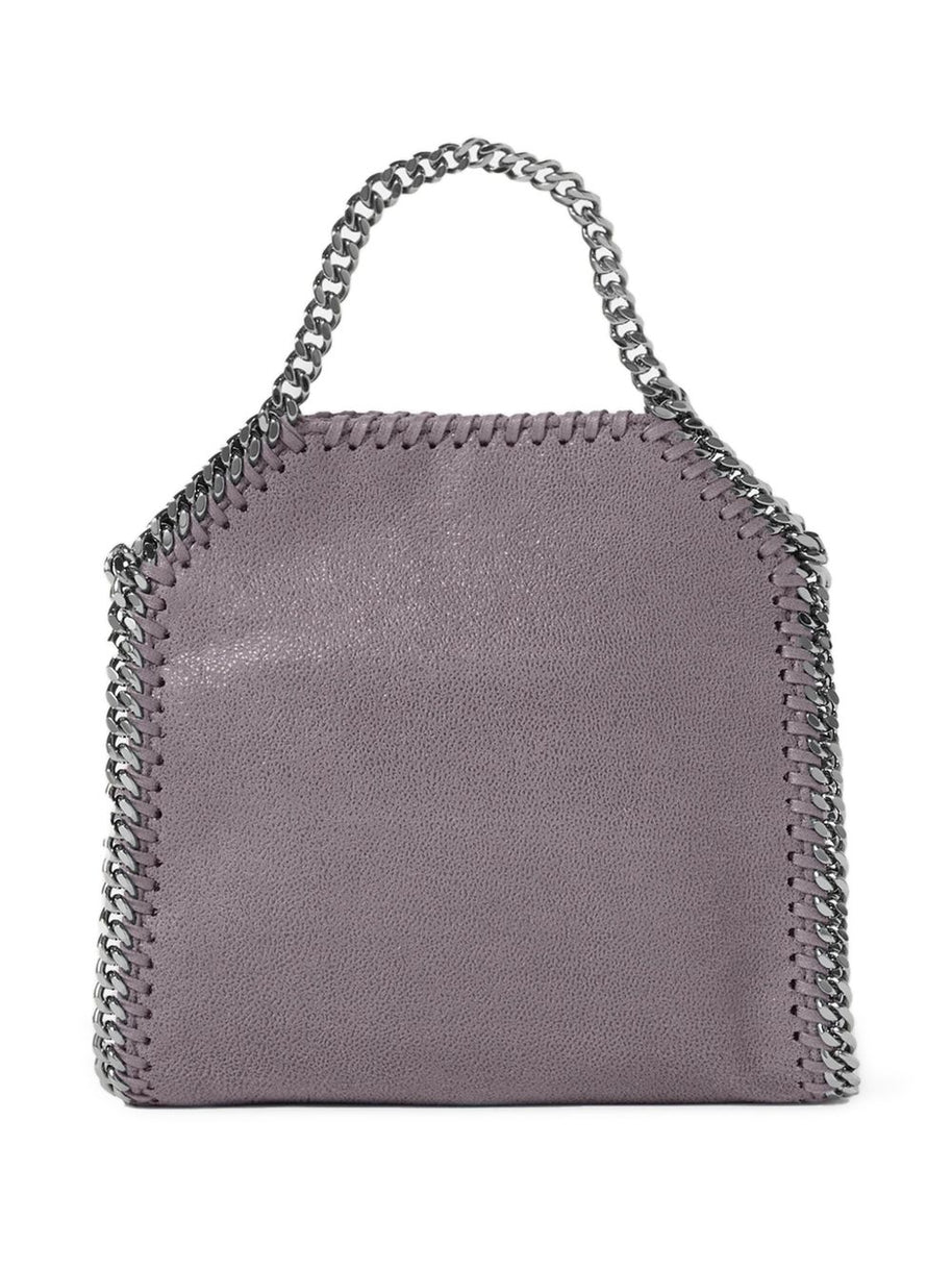 Stella McCartney Falabella Tiny Crossbody Bag Grey