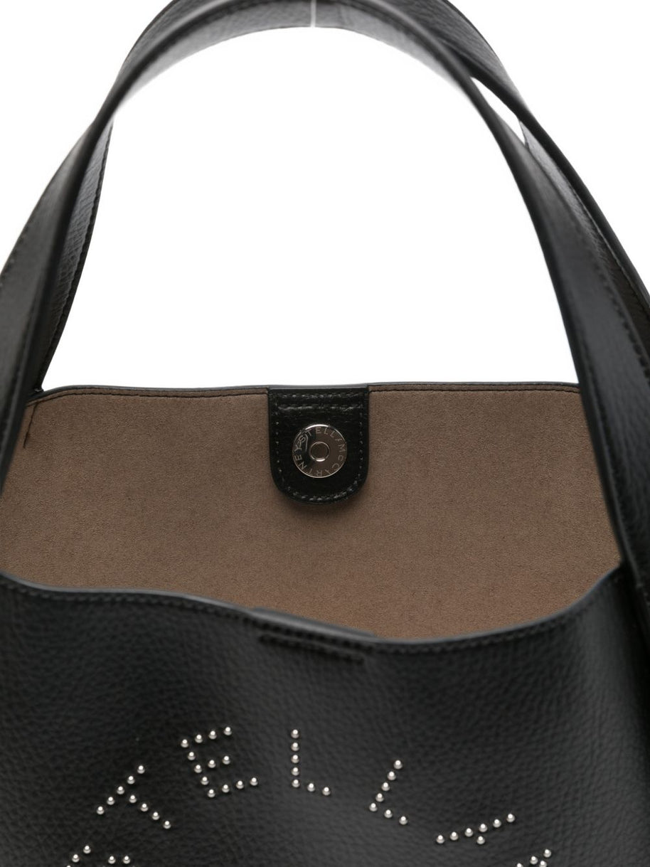 Stella McCartney Stella Logo Tote Bag Black