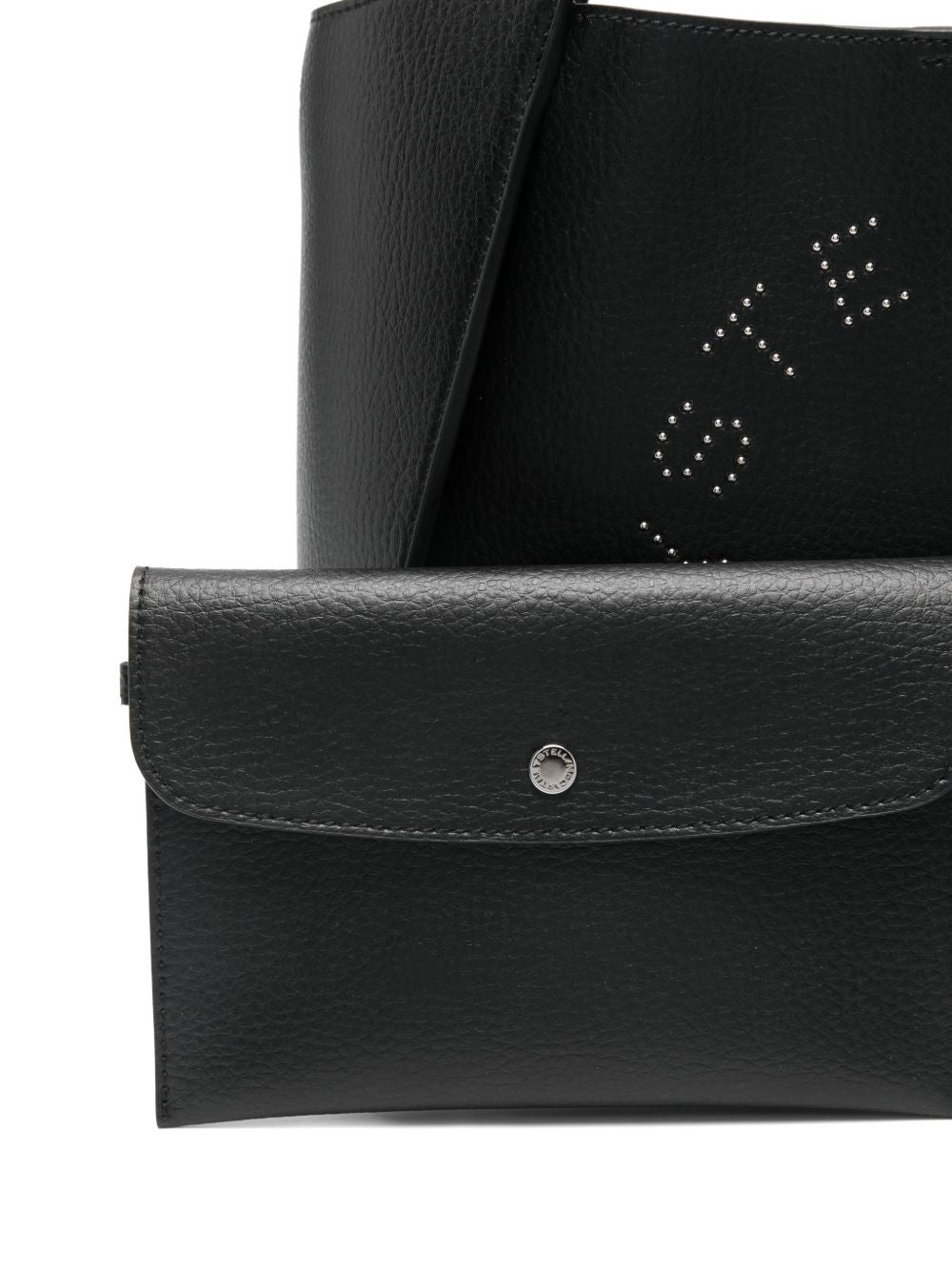 Stella McCartney Stella Logo Tote Bag Black