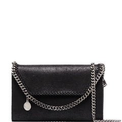 Stella McCartney Falabella Wallet On Chain Bag Black