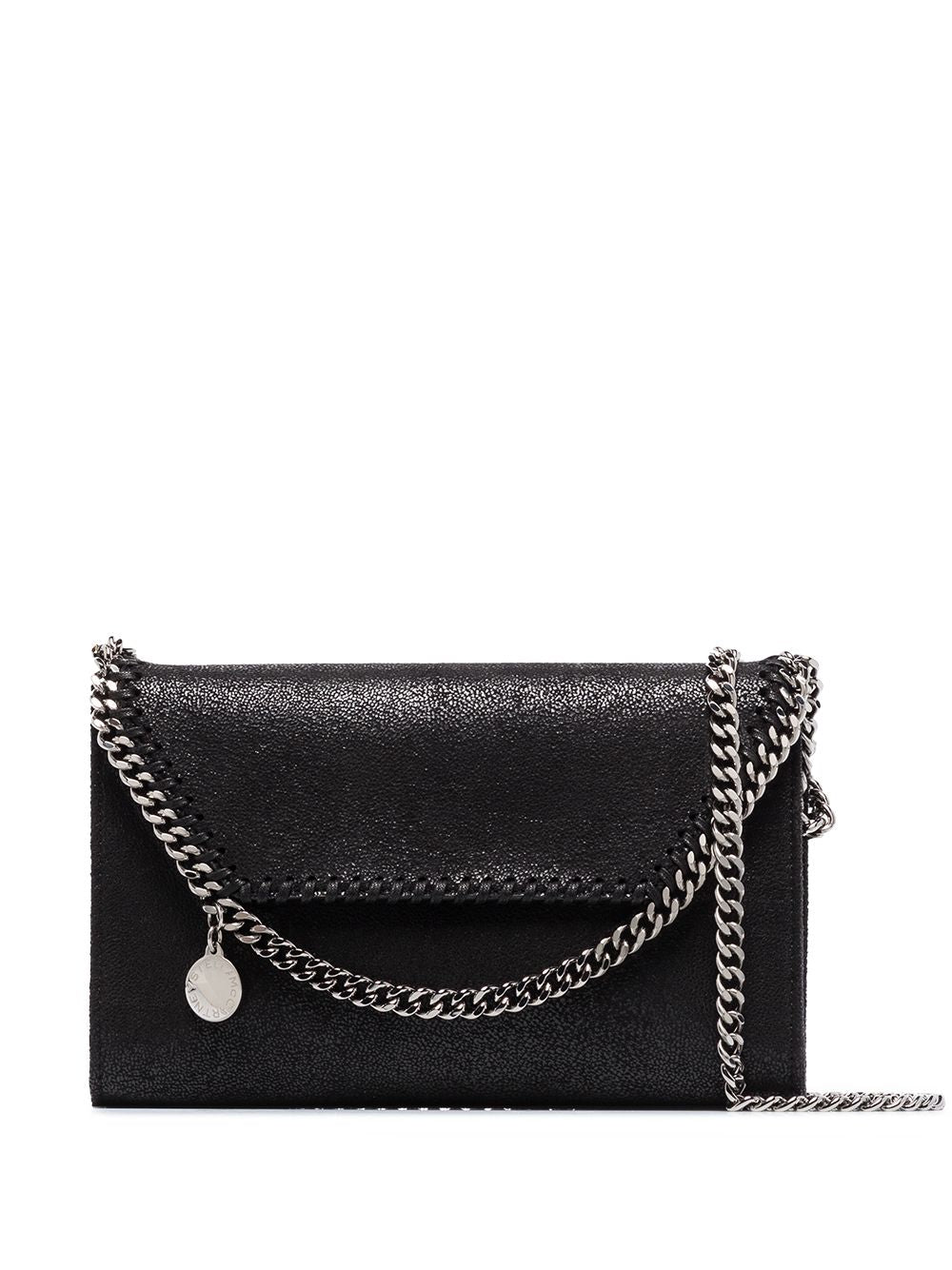 Stella McCartney Falabella Wallet On Chain Black