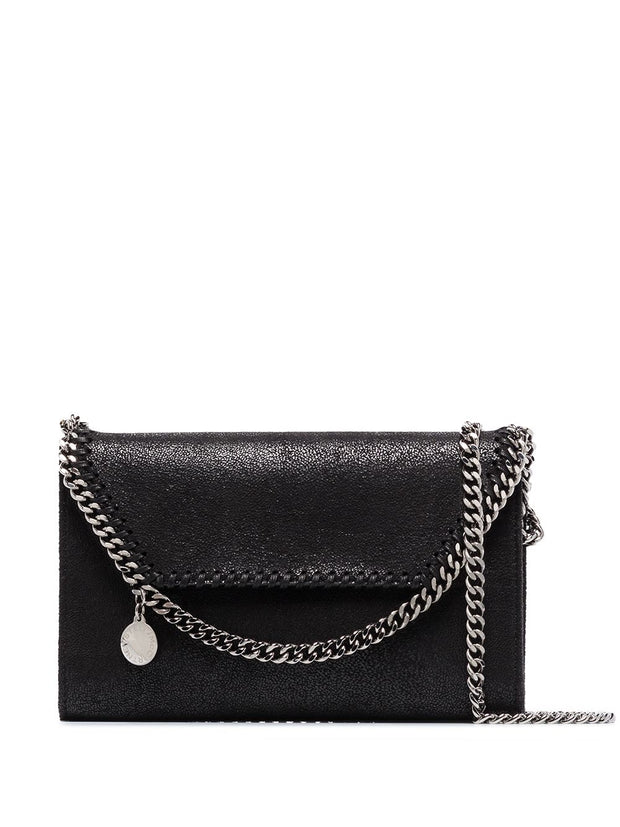 Stella McCartney Falabella Wallet On Chain Black