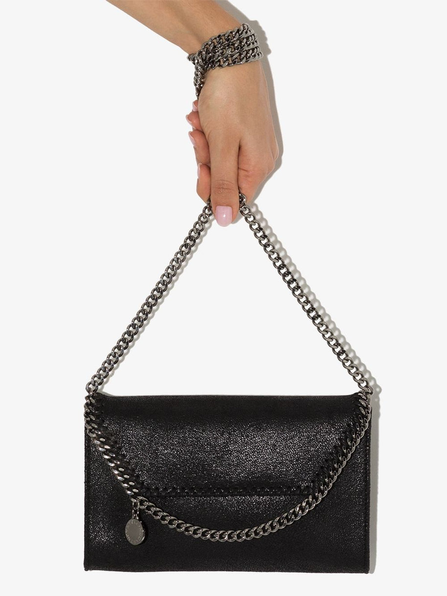 Stella McCartney Falabella Wallet On Chain Black