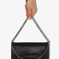 Stella McCartney Falabella Wallet On Chain Black