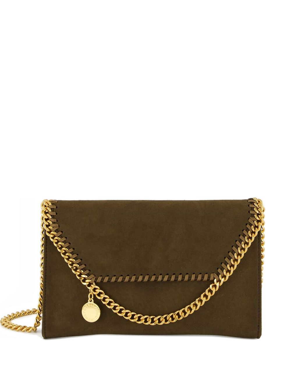 Stella McCartney Falabella Wallet On Chain Brown
