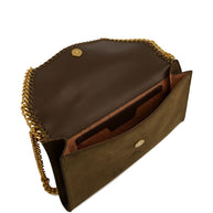 Stella McCartney Falabella Wallet On Chain Brown