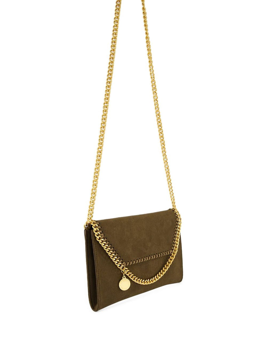 Stella McCartney Falabella Wallet On Chain Brown