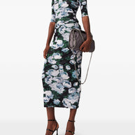 Stella McCartney Bunch Of Roses Mesh Top Black