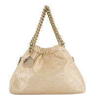 Stella McCartney Falabella Mini Drawstring Tote Bag Golden