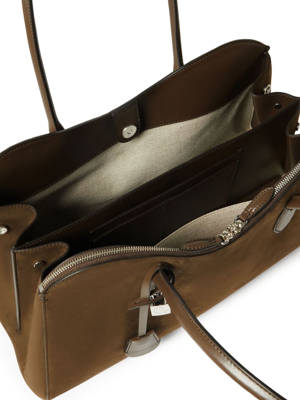 Stella McCartney Stella Ryder Small Shoulder Bag Brown