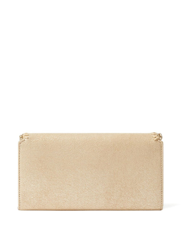 Stella McCartney Falabella Continental Wallet On Chain Golden