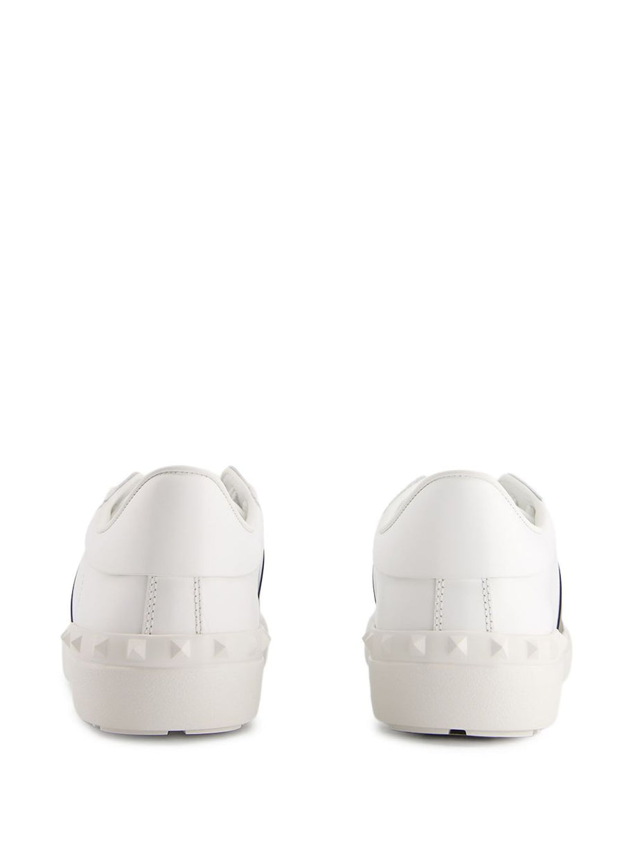 Valentino Garavani Open Leather Sneakers White