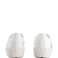 Valentino Garavani Open Leather Sneakers White