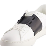 Valentino Garavani Open Leather Sneakers White