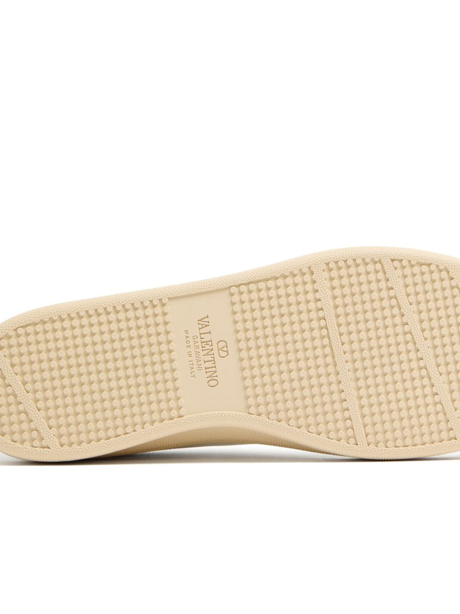 Valentino Garavani Royco Leather Sneakers White