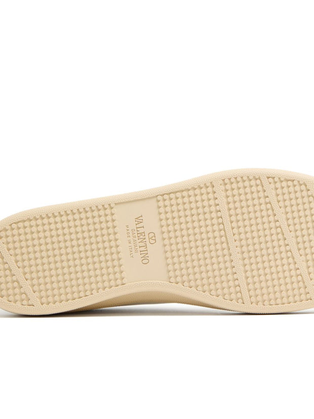 Valentino Garavani Royco Leather Sneakers White