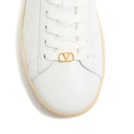 Valentino Garavani Royco Leather Sneakers White