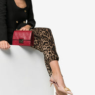 Valentino Garavani VLogo Signature Leather Slingback Pumps Powder