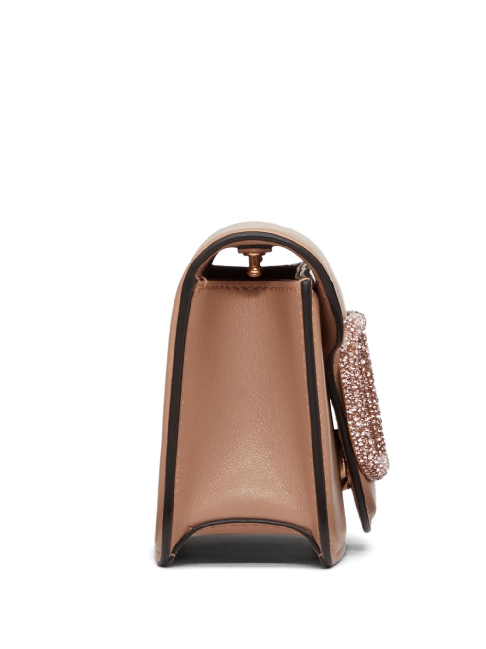 Valentino Garavani Locò Small Leather Shoulder Bag Pink