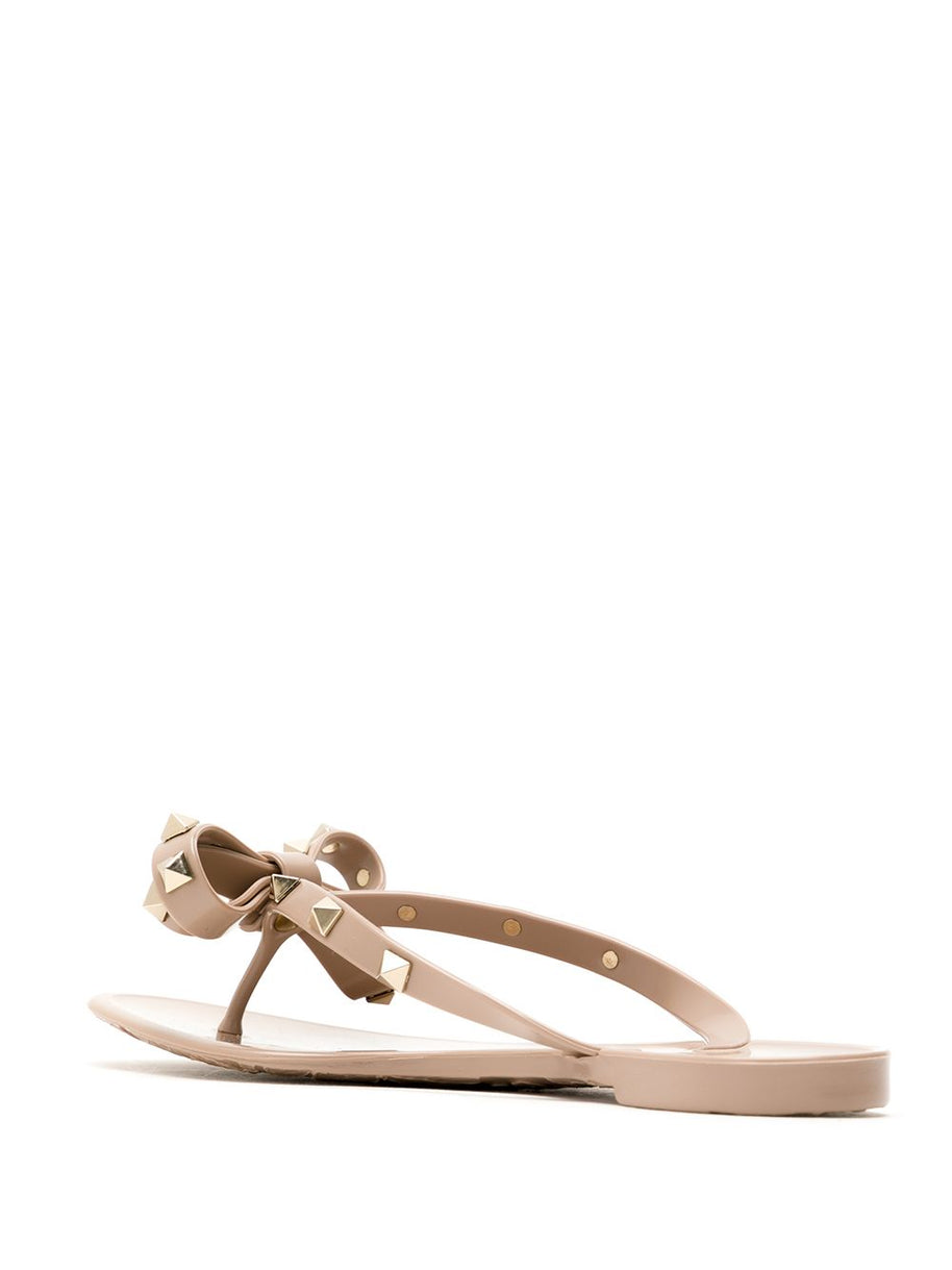 Valentino Garavani Summer Rockstud Sandals Powder