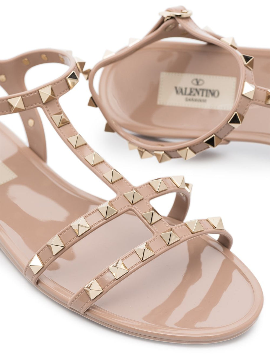 Valentino Garavani Rockstud Sandals Powder