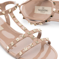 Valentino Garavani Rockstud Sandals Powder