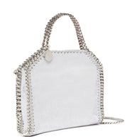 Stella McCartney Falabella Tiny Crossbody Bag Silver