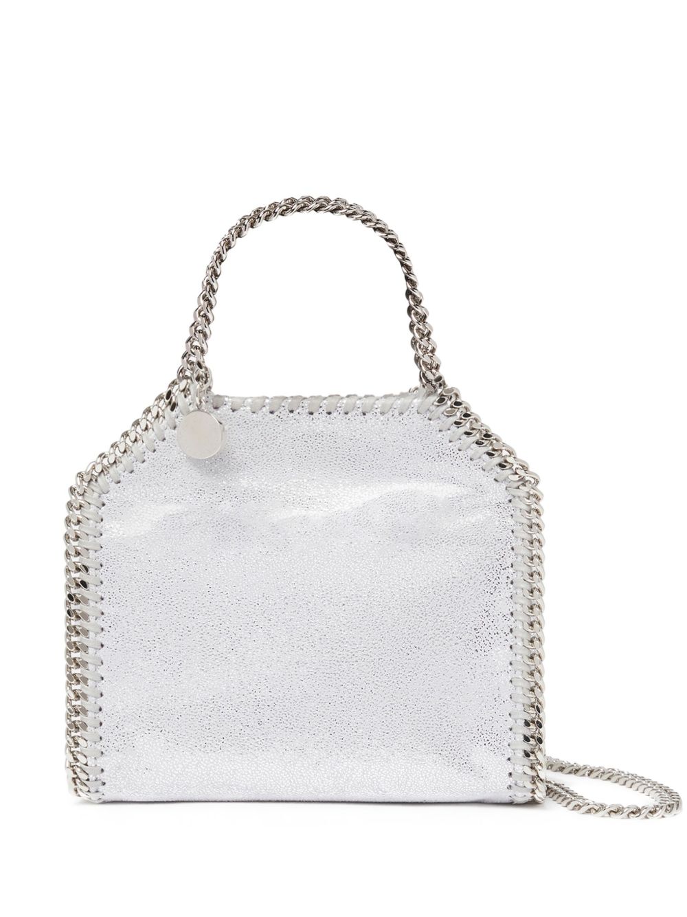 Stella McCartney Falabella Tiny Crossbody Bag Silver