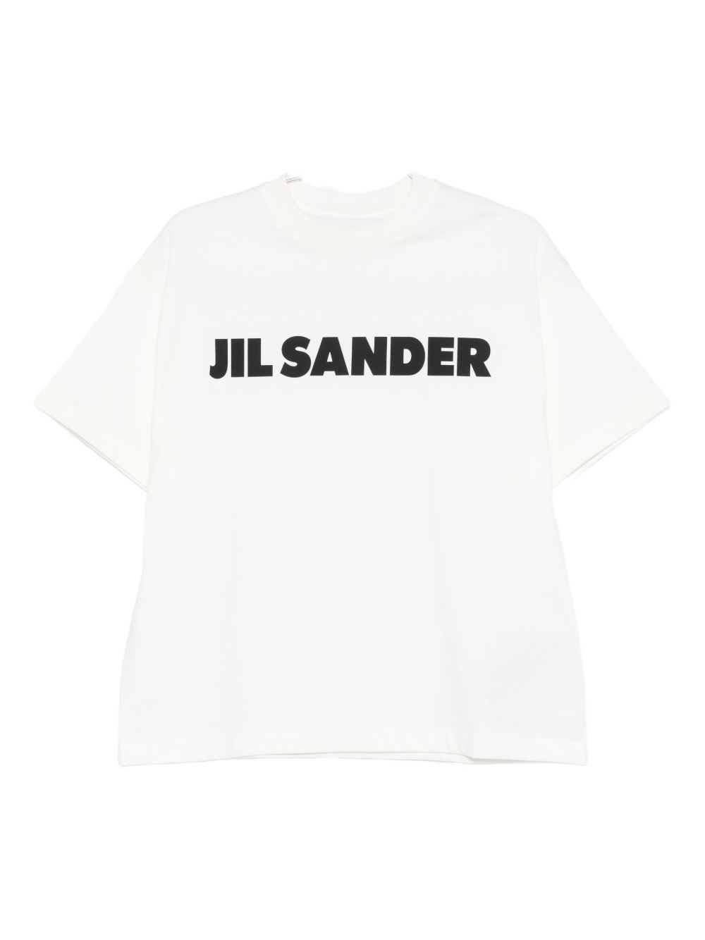 Jil Sander Logo Cotton T-shirt White