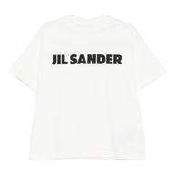 Jil Sander Logo Cotton T-shirt White