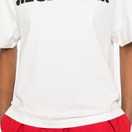 Jil Sander Logo Cotton T-shirt White