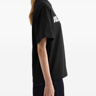 Jil Sander Logo Cotton T-shirt Black
